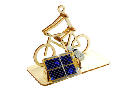 Fotowoltaiczna zabawka - rowerek