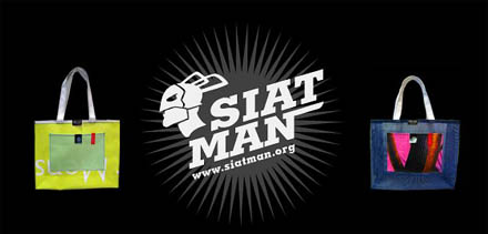 Siatman - bohater w walce z jednorazowymi torebkami