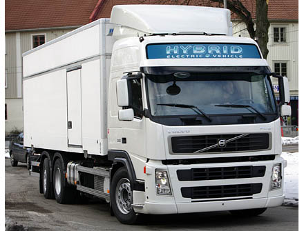 Hybrydowa ciężarówka Volvo