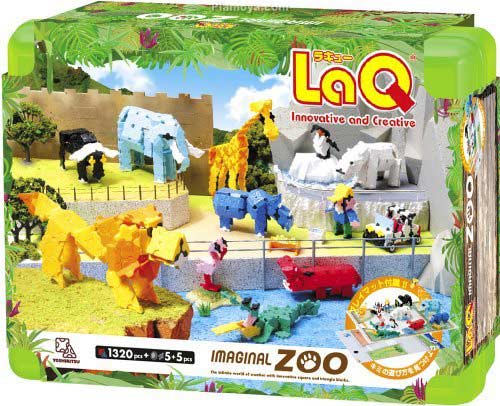 Klocki LaQ Zoo pudełko