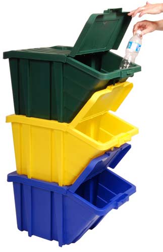 Kosze do segregacji Stackable Recycling Bins