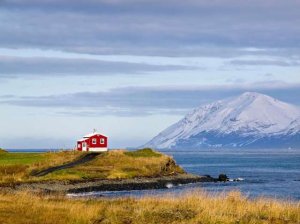 Samotny dom Islandia