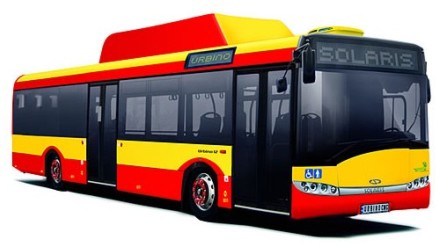 Autobus Solaris napędzany CNG