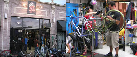 Warsztat rowerowy Bicycle Kitchen