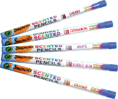 Pięć pachnących ołówków
