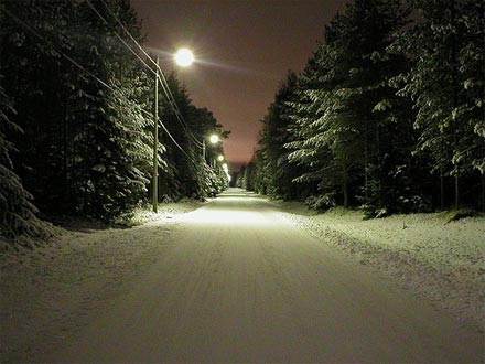 Zima w Finlandii