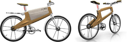 Rower z drewna - Jano