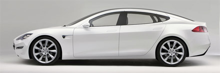 Samochód elektryczny Tesla Model S